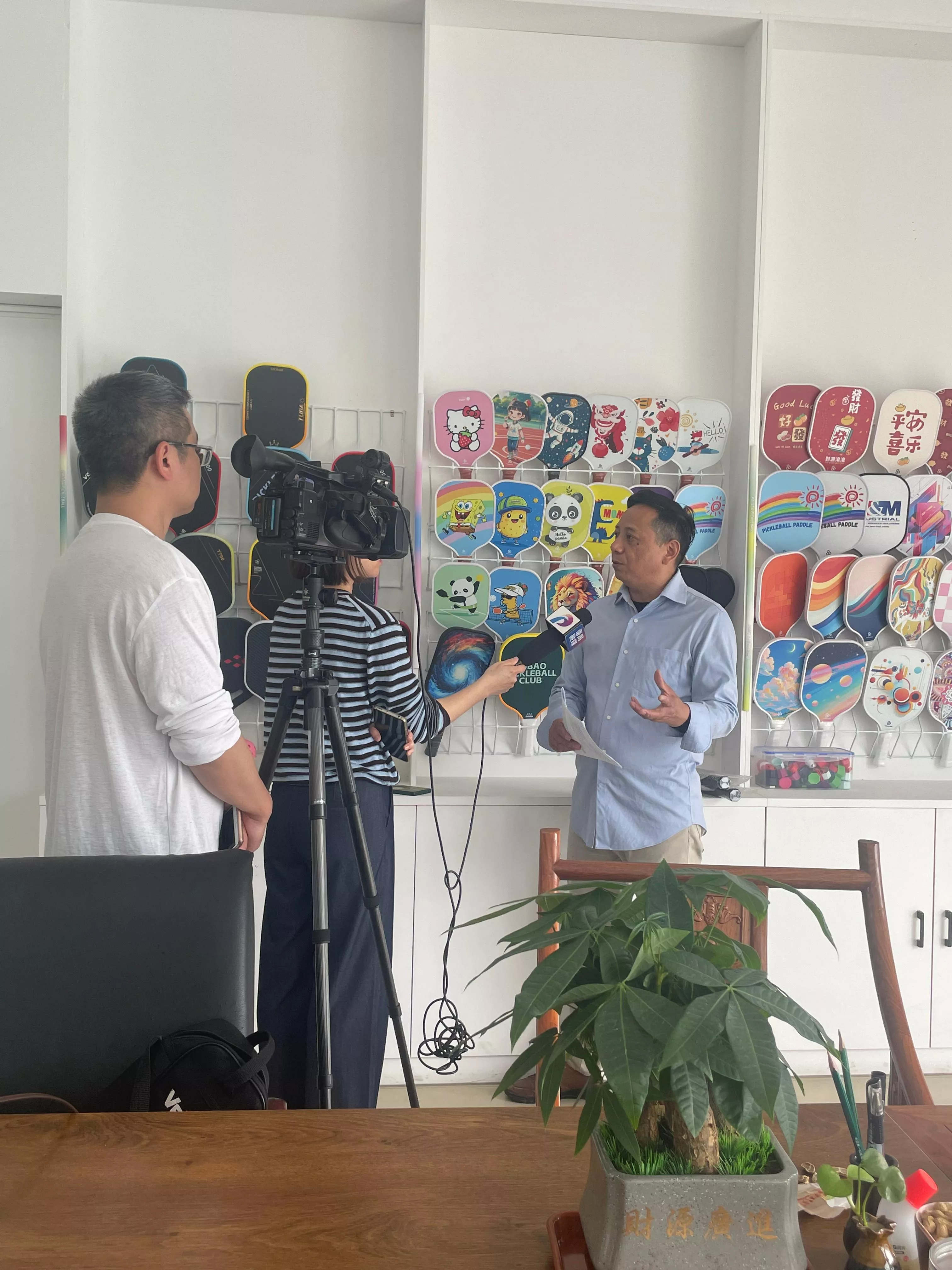 Tubao CEO Interviewed by Local News